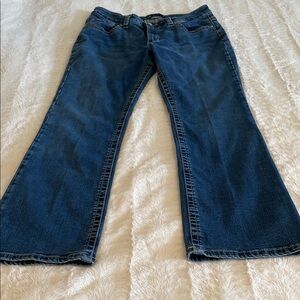 Lee Mid Rise Boot Cut Size 10 Short 5 Pocket Jeans
No Stains or Flaws